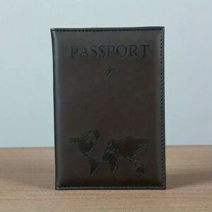 Passport wallet travel handy black padded adventure inside pocket traveler NWT